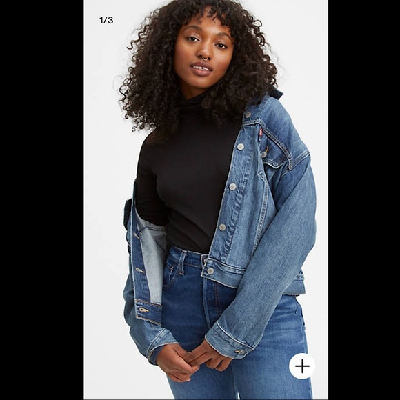 Levi's Jackets & Blazers - 🔥🔥🔥NEW LEVI’S Oversized Ex-Boyfriend Trucker Jean Jacket